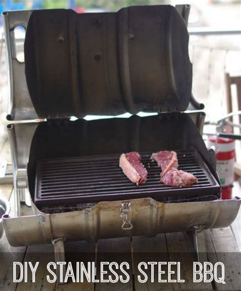 diy stainless steel bbq